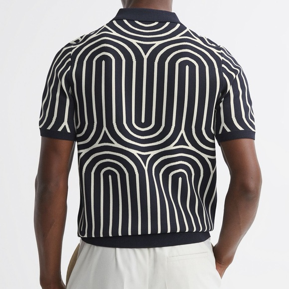 NWOT Reiss Maycross Quarter-Zip Polo - Picture 2 of 9